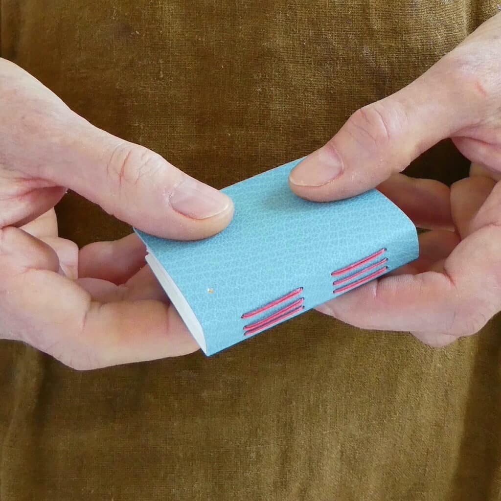 Mini Leather Notebook